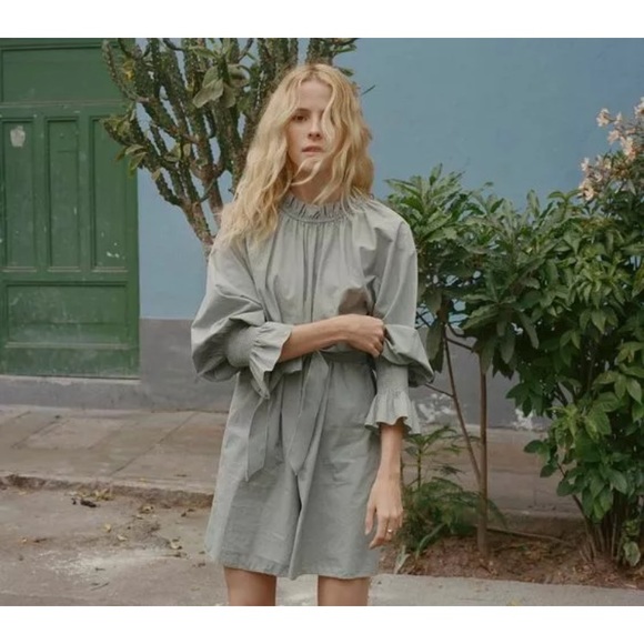 SOLD!!! Doen Miro dress in pond - M - Picture 2 of 8